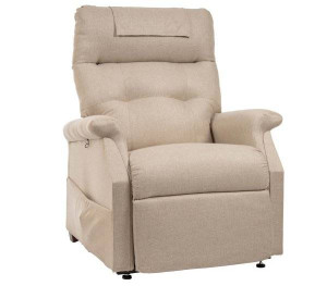 GOLDEN Fauteuil releveur Classique Confort, 2 moteurs Crème (R++) Soft Touch