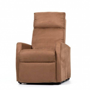 REHASHOP Fauteuil releveur Eleva, 1 moteur brun