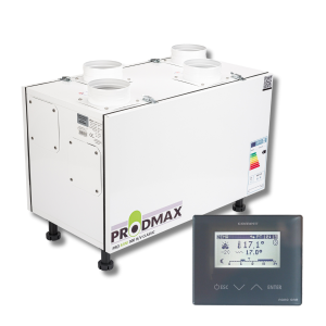 REKUPERATOR 300m3 PRODMAX PRO MINI 300 H/V WERSJA BASIC