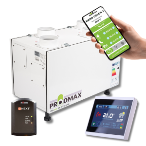 REKUPERATOR 300m3 PRODMAX PRO MINI 300 H/V WERSJA PREMIUM