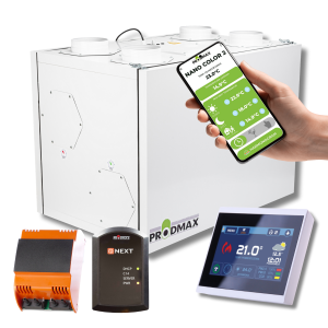 REKUPERATOR PRO MAX R 400 H/V PRAWY PREMIUM