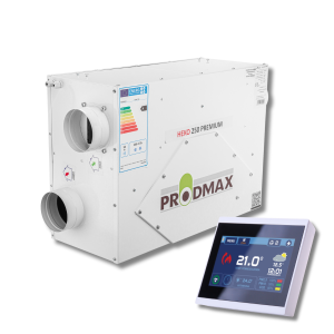 REKUPERATOR SUFITOWY PRODMAX HEKO 250 PREMIUM