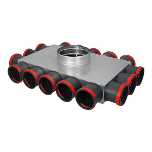 ROZDZIELACZ PŁASKI 16X75/160 PLASTIKOWY KRÓCIEC