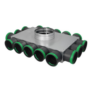 ROZDZIELACZ PŁASKI 16X75/160 PLASTIKOWY KRÓCIEC