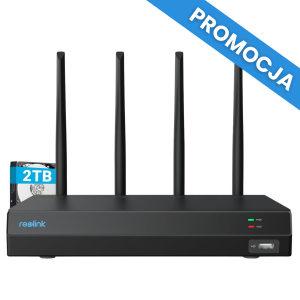Rejestrator do monitoringu kamer Reolink WIFI NVS12W 12-kanałowy z dyskiem 2TB