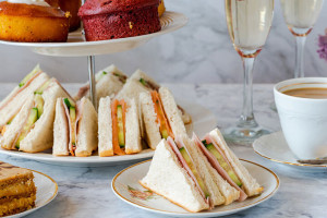 Sixty Degrees Celebration Afternoon Tea For Two With Prosecco & Freshly Prepared And Home Baked Afternoon Tea