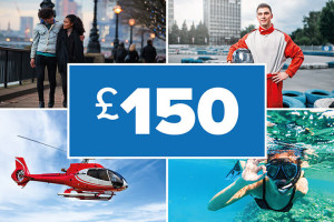 £150 Experience Day Super-Voucher And Choose From An Exciting Range Of Over 1,200 Experience Options At Over 3,000 Locations Nationwide
