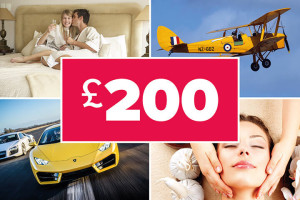 £200 Experience Day Super-Voucher And Choose From An Exciting Range Of Over 1,200 Experience Options At Over 3,000 Locations Nationwide