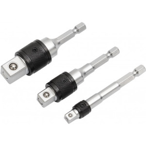 Jeu de 3 adaptateurs de visseuse à verrouillage SAM OUTILLAGE EPM-J3