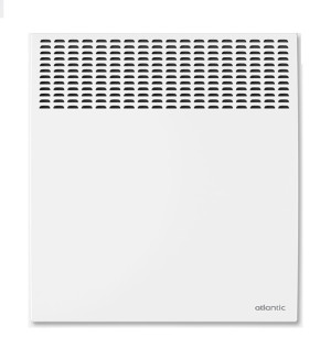 Convecteur électrique F617 blanc 2000 W ATLANTIC 561734 Blanc
