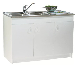 NEOVA Meuble sous évier SIM'NF 900 x 600 2 portes NÉOVA S12N02090