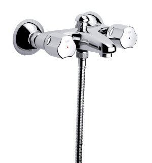 Mélangeur bain-douche NIAGARA bicommande sans raccord ROCA A5A0270C00