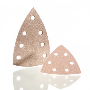 Feuille abrasive auto-agrippante Vc 152 Velours 99 x 147 mm Grain 120 boîte de 50 HERMES 6074589