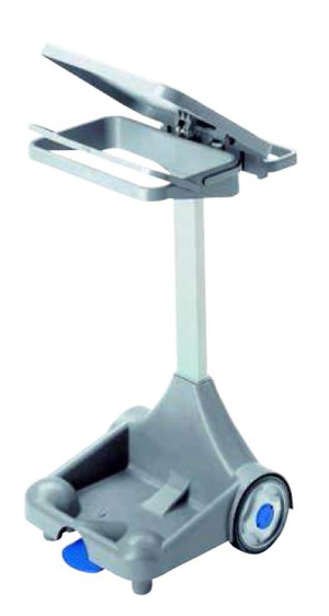 ICA (Inter Clean Assistance) Poubelle SYSTEM ETA1 gris avec sac de 120 l ICA E 276200 PTS Gris