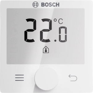 Thermostat d'ambiance programmable/hebdomadaire sans fil OR 100RF BOSCH 7724001292 Blanc