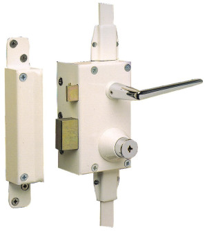 Mécanisme 3 points SUPER-SURETE vertical fouillot sans bille blanc gauche BRICARD 1101002