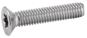 Vis à métaux tête fraisée 6 lobes internes A4 DIN 965 5x80 boîte de 200 ACTON 642305X80