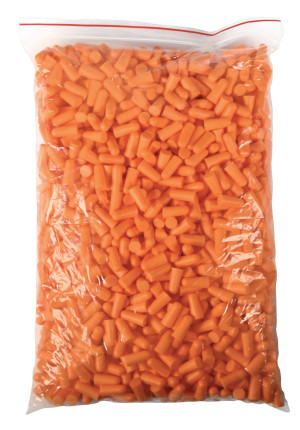 Bouchons d'oreille sachet de 500 paires SINGER 500B38 Orange