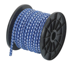 Sandow polypropylène 8 mm en bobine de 100 m standrard noir CORDERIES TOURNONAISES 55/1446