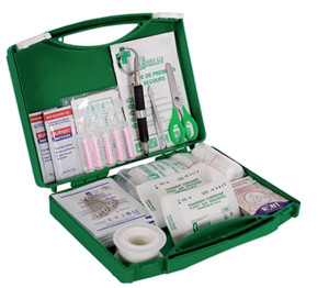 Trousse de secours ASEP pour métallier / serrurier / soudeur ESCULAPE 7221481 Vert