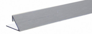 Profil de finition de crédence 8 à 10 mm argent longueur 3,15 m NORDLINGER 670209
