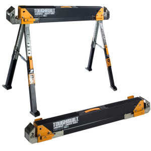 TOUGHBUILT INDUSTRIES Pack de 2 tréteaux-table de chantier C700 TOUGHBUILT TB-C700-2