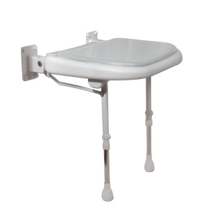 Siège de douche rembourré gris série 4000 AKW 04270P Gris