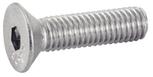Vis à métaux tête fraisée 6 pans creux inox A2 ISO 10642 DIN 7991 12X110 boîte de 25 ACTON 6220312X110