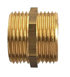 Mamelon double mâle 50 /60 laiton GARIS D04008B