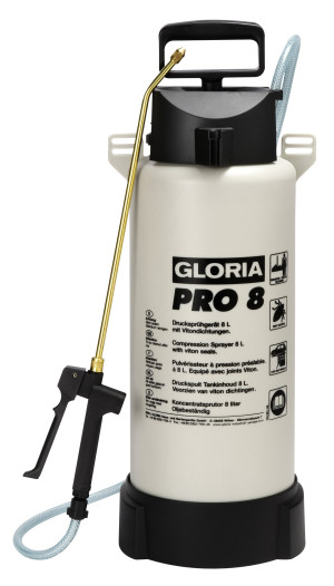 Pulvérisateur à pression spécial Pro 8 cuve plastique 8 l GLORIA 163107