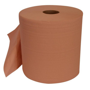 NOTRE SELECTION Colis de 2 bobines ouate chamois 1026 2 plis 26x30 cm N470RS.24L Ocre
