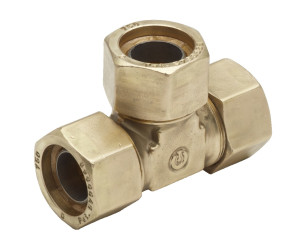 Té réduit inégal PLT TRACPIPE DN20 - DN20 - DN15 mâle 3/4 BANIDES 3372001