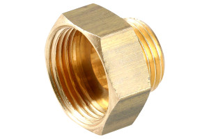 Réduction mâle 33/42 femelle 50/60 laiton GARIS D055065