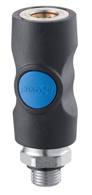 Raccord fileté PREVOS1 mâle cylindrique avec joint d'étanchéité 3/8 PREVOST ISI 061152