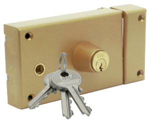serrure monopoint zenith 542 horizontal fouillot cylindre de 45 mm droite ISEO 25030451.5