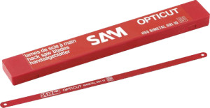 Boîte de 10 lames de scie à métaux HSS bi-métal Opticut SAM OUTILLAGE 691-E10A
