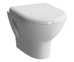 Pack cuvette WC suspendue complet ZENTRUM 50 cm avec abattant VITRA 5785B003-6077