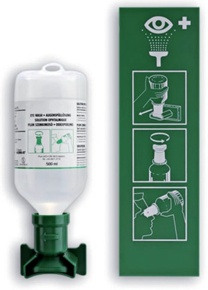 Station murale lave-Å“il flacon 500 ml ESCULAPE 8205200