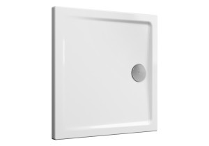 Receveur CASCADE ultra plat à poser ou à encastrer 140 x 90 x 4 cm VITRA 5766L003M0695 Blanc