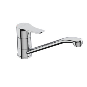 Mitigeur d'évier NOVA+ évier bec bas NF C2 GARIS R01-20045CR