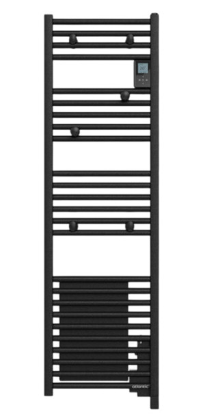 Sèche-serviette 300 W DORIS DIGITAL ETROIT noir ATLANTIC 851293 Noir