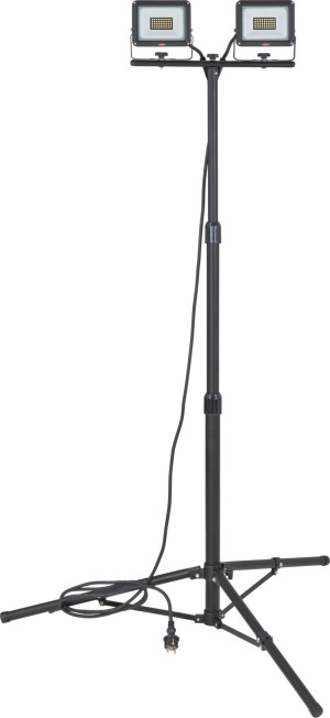 2 projecteurs de chantier LED 20W JARO avec trépied 3060 T 3 m H07RN-F 3G1,0 BRENNENSTUHL 1171250444