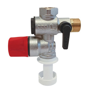 WATTS INDUSTRIES Groupe de sécurité NA53M3 droit 1/2'' WATTS 2254310M3