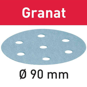 Abrasifs GRANAT STF D90/6 P180 GR/100 FESTOOL 497369 Gris