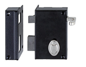 Serrure monopoint en applique verticale tirage à 6 gorges gauche HERACLES MX-796-02