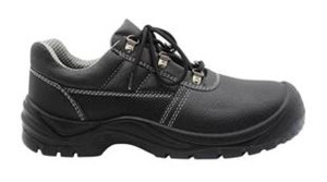Chaussures de sécurité basses BOSTON S1P SRC en cuir grainé Barton noir P42 COVERGUARD BOSTON_14 Noir