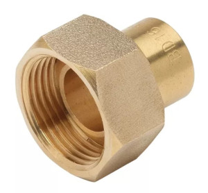 Raccord droit à braser sur cuivre F1'1/4 28 BANIDES 290415