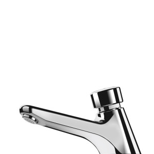 Robinet de lavabo TEMPOSTOP 1/2'' sur plage sans écrou DELABIE 745100
