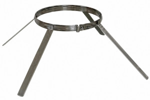 Collier araignée inox D 125 mm TOLERIE GENERALE 781250