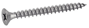 Vis à bois aggloméré tête fraisée pozidrive inox A4 4.5X70 boîte de 200 ACTON 643054,5X70